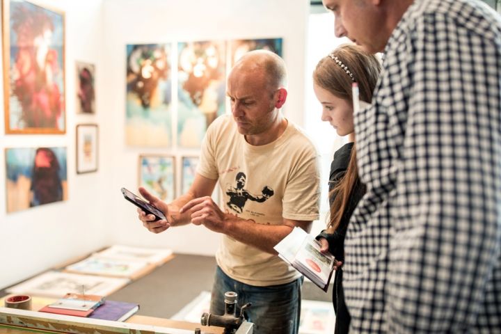 Fresh Art Fair at Ascot, 2019.
